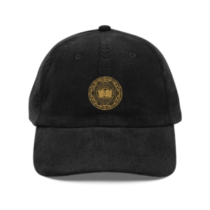 Fractured Scrolls Classic Crest Corduroy Cap